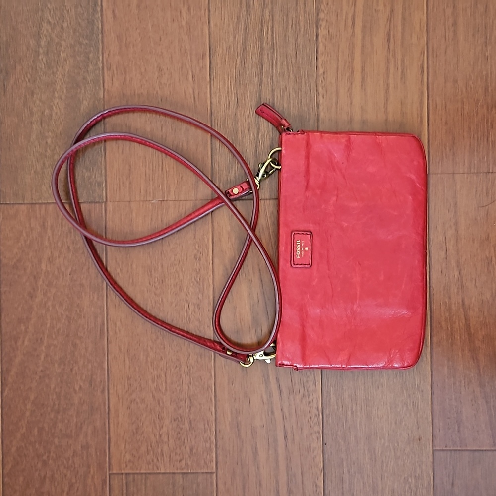 Vintage fossil crossbody/clutch (0426)